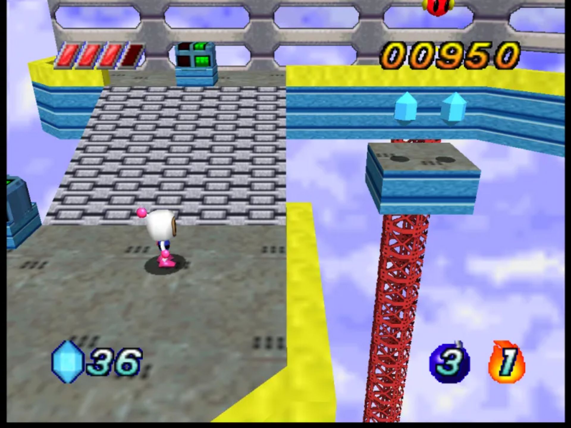 炸弹人英雄N64游戏截图第17张