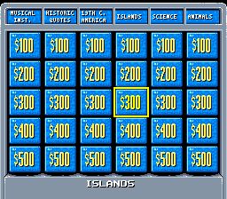 美国名人智力竞答SFC游戏截图第6张