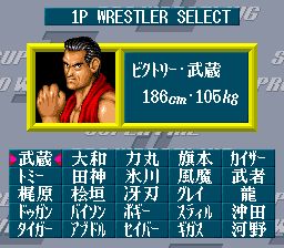 超级热血摔角世界2SFC游戏截图第3张