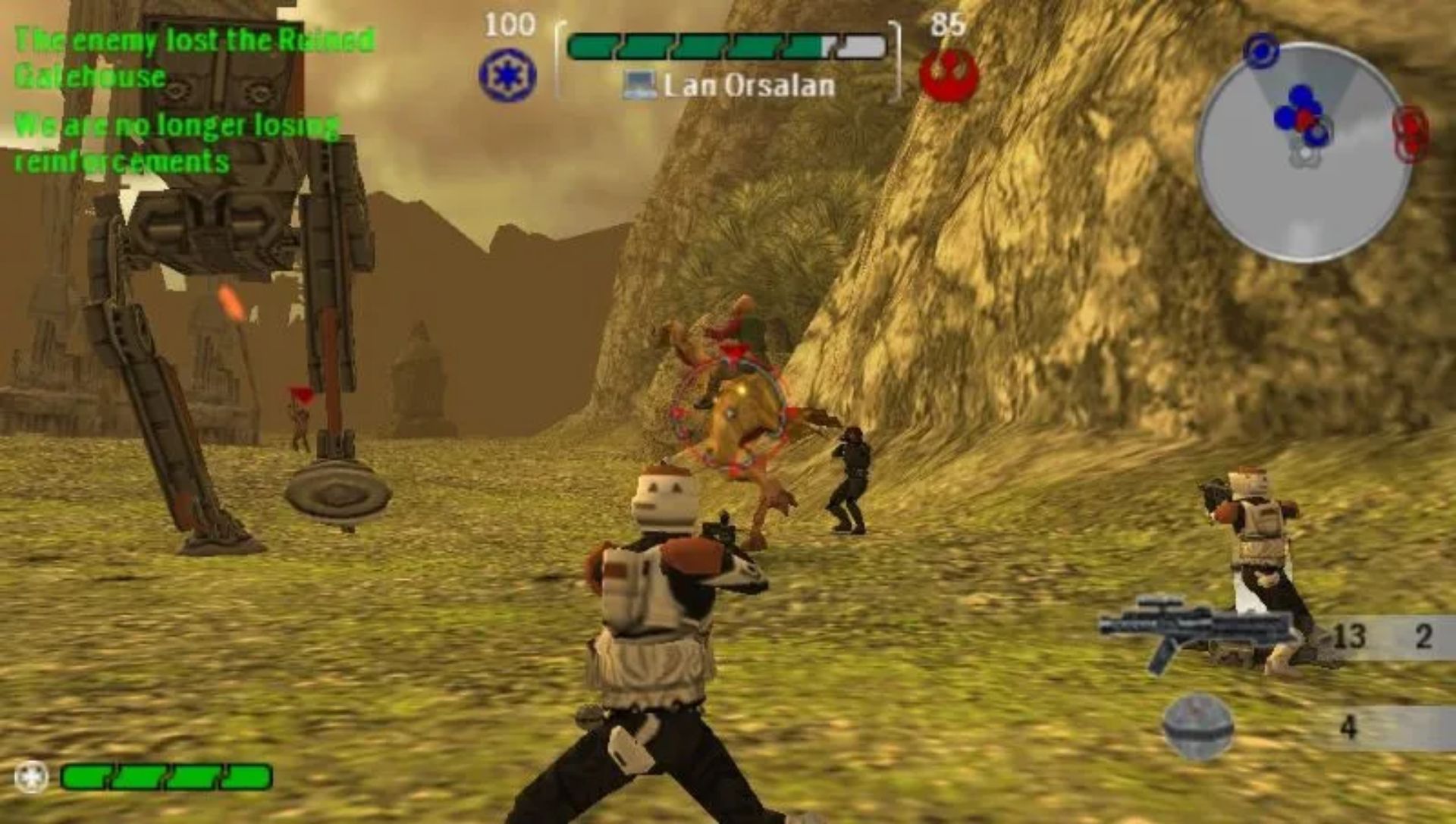 星球大战：前线（叛变的军团）PSP游戏截图第7张