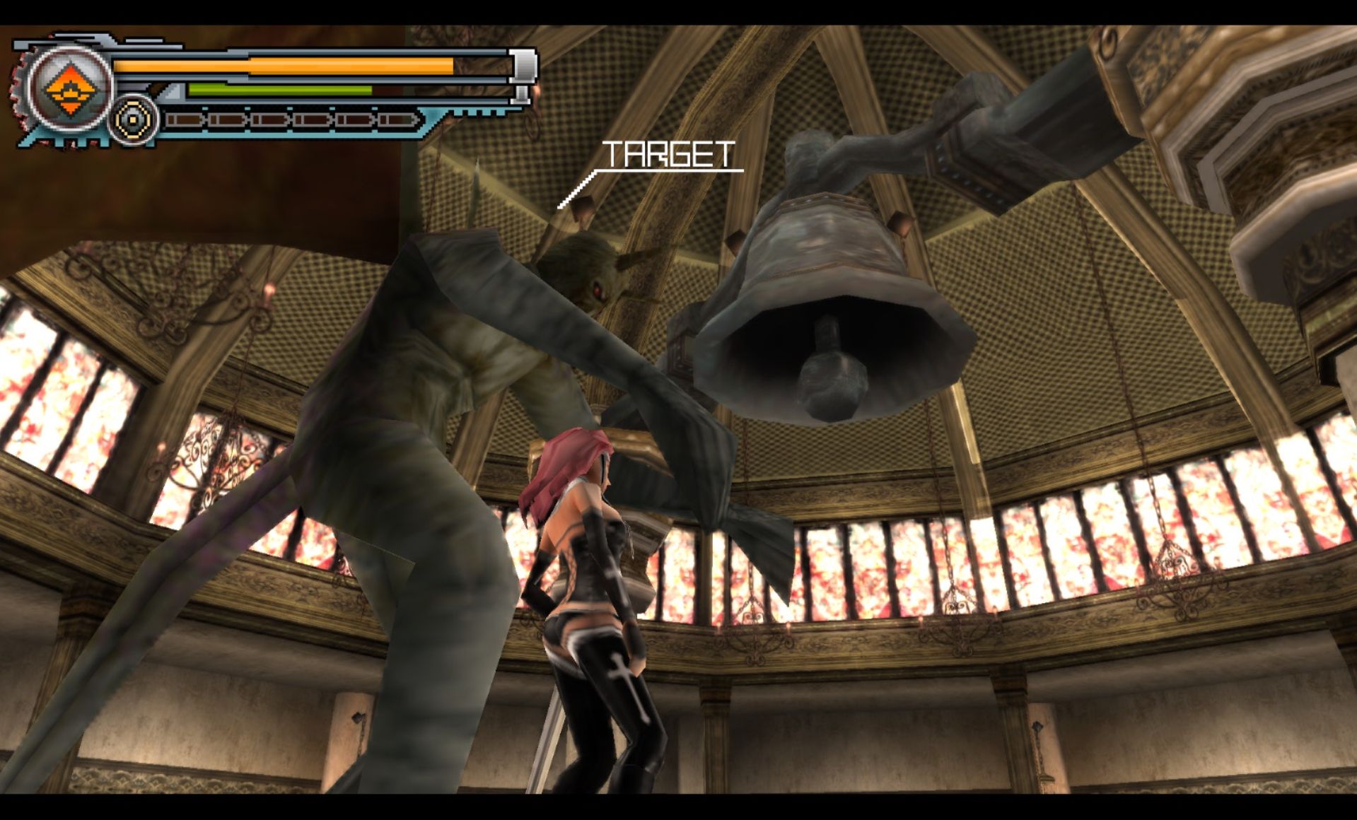 廉价2500系列Vol.13：恶魔猎人（驱魔圣女）PSP游戏截图第6张