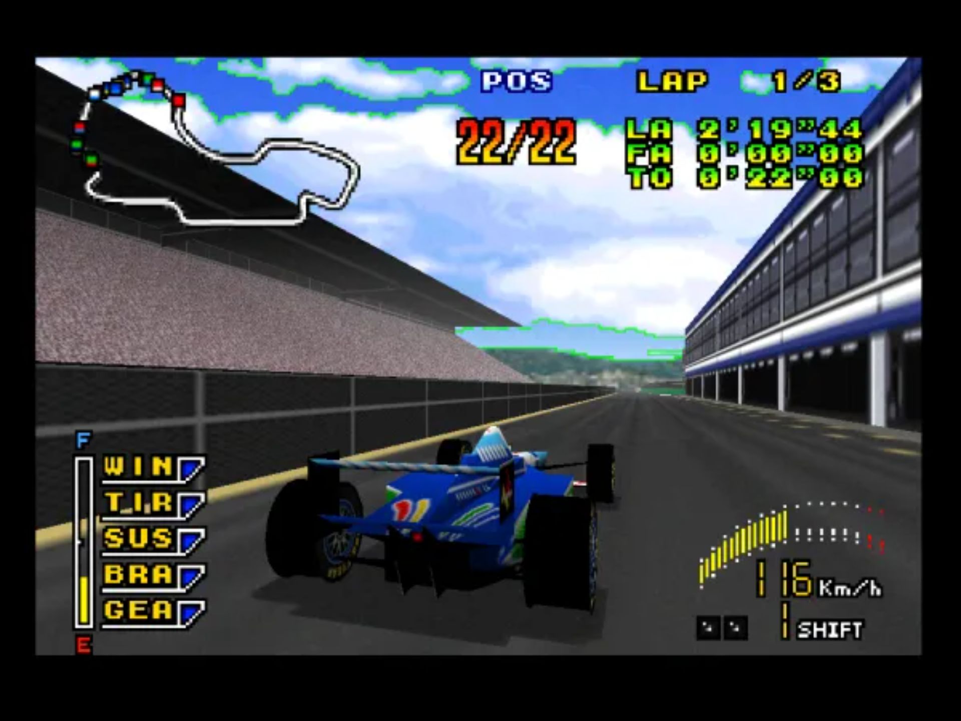 休曼GP赛车N64游戏截图第10张
