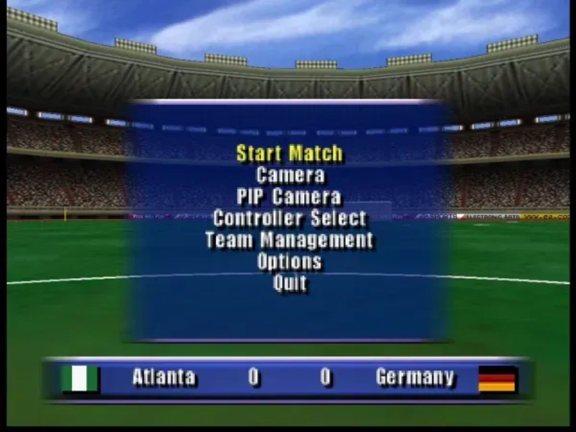 FIFA足球64N64游戏截图第7张