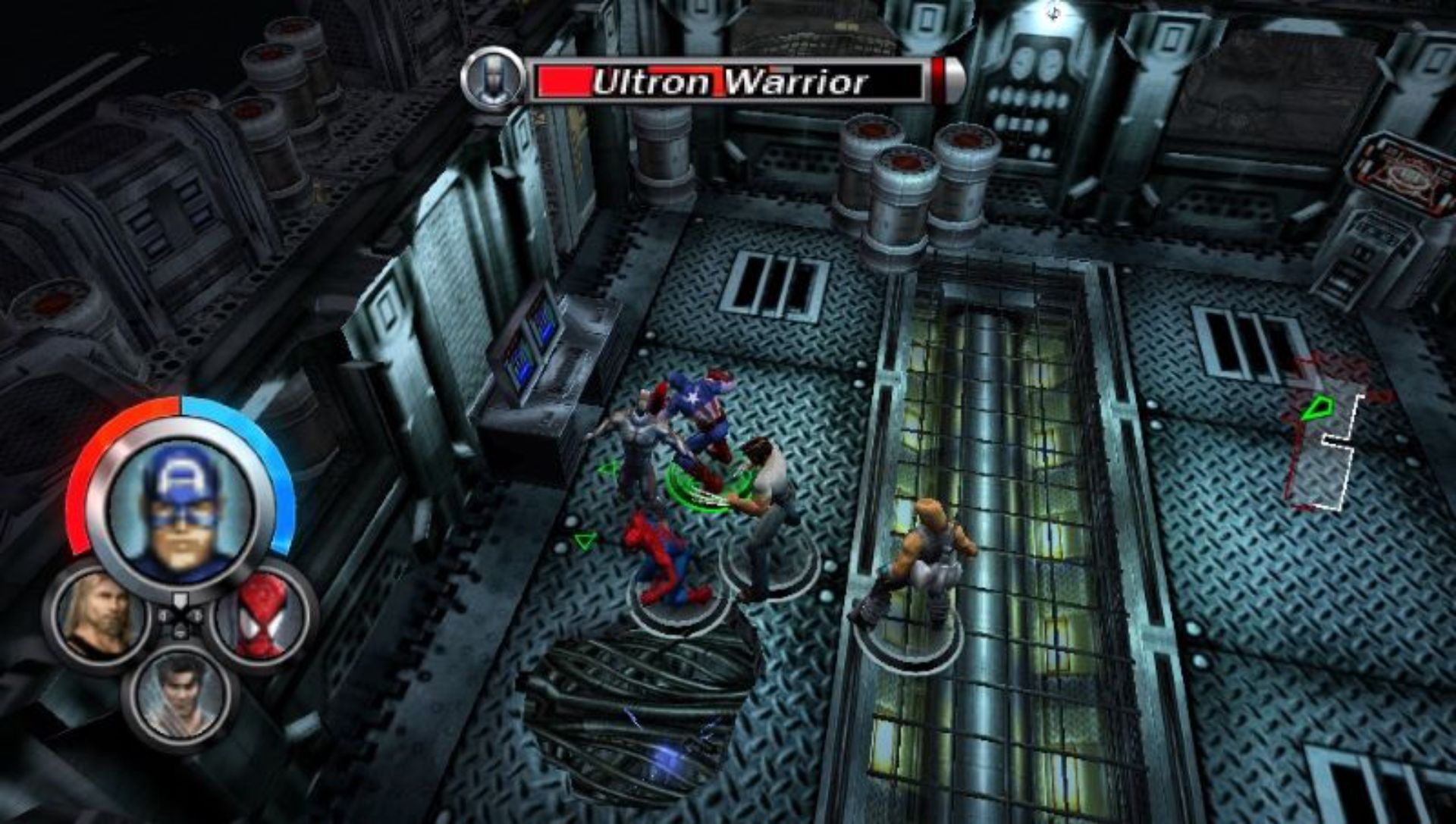 漫画英雄：终极联盟PSP游戏截图第7张