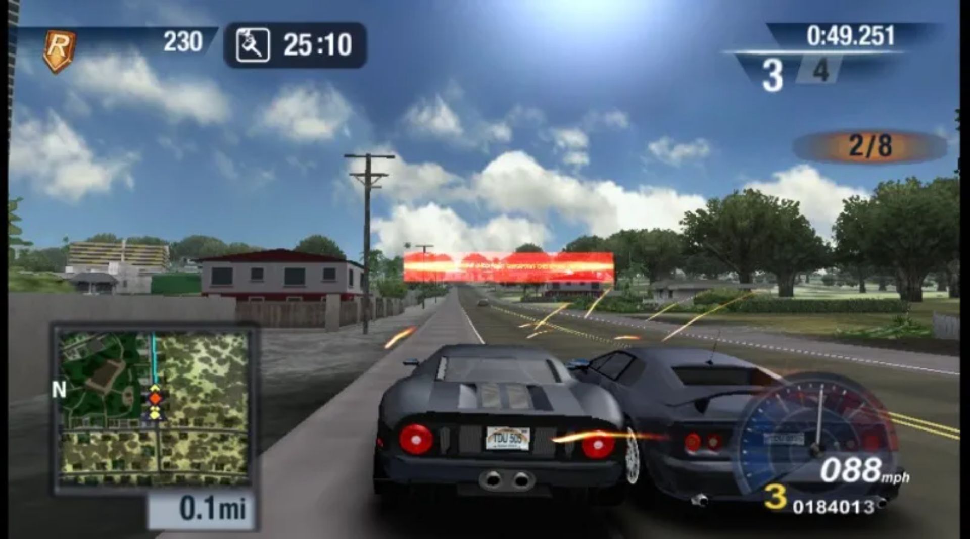 无限试驾PSP游戏截图第9张