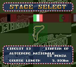 超级F1英雄SFC游戏截图第8张