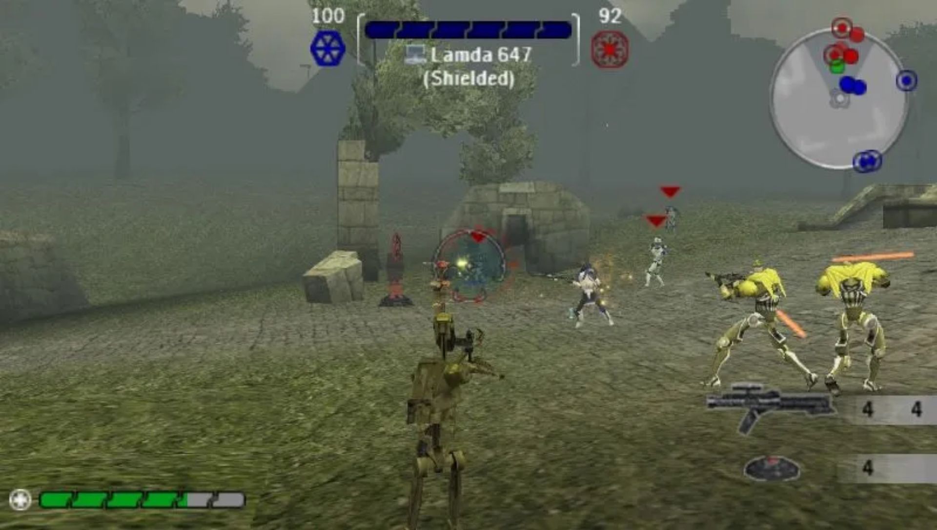 星球大战：前线（叛变的军团）PSP游戏截图第13张