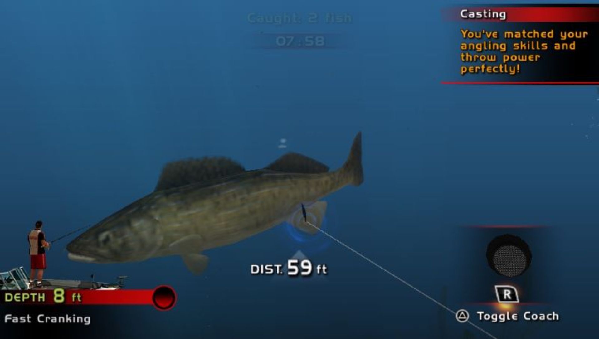 诺帕拉职业钓鱼PSP游戏截图第13张