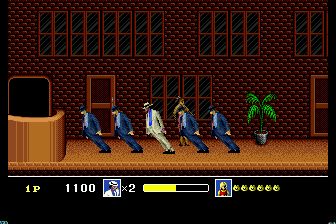 迈克尔杰克逊月球漫步者／外星战将MD游戏截图第10张