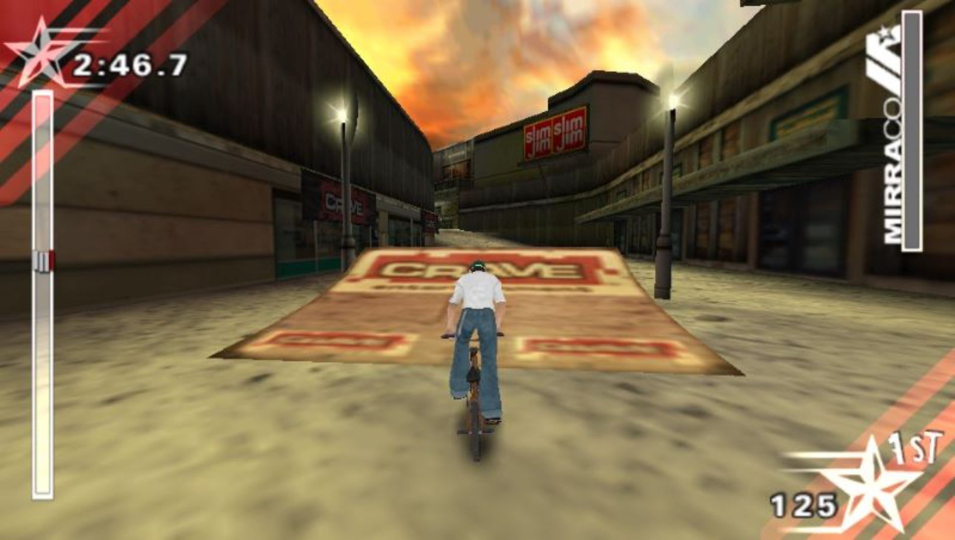 戴夫米拉自行车越野挑战赛PSP游戏截图第15张