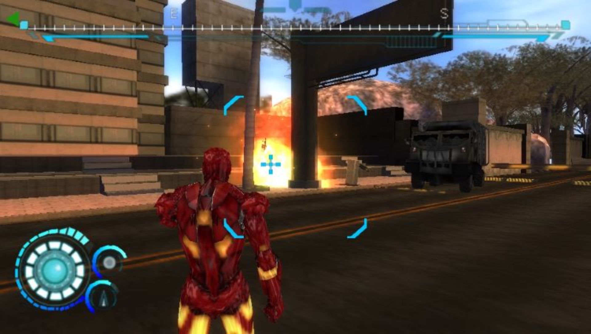 钢铁侠2PSP游戏截图第7张