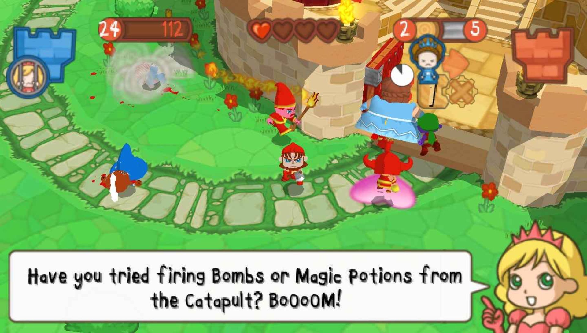 肥肥公主大救援：蛋糕成堆PSP游戏截图第11张