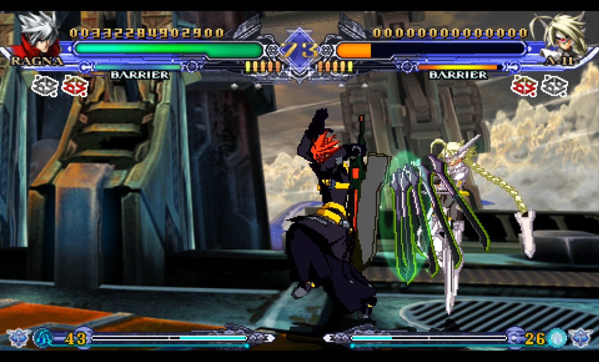 苍翼默示录：连锁反应2PSP游戏截图第14张