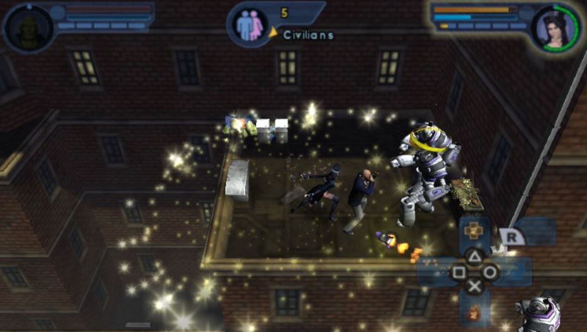 正义联盟英雄PSP游戏截图第16张