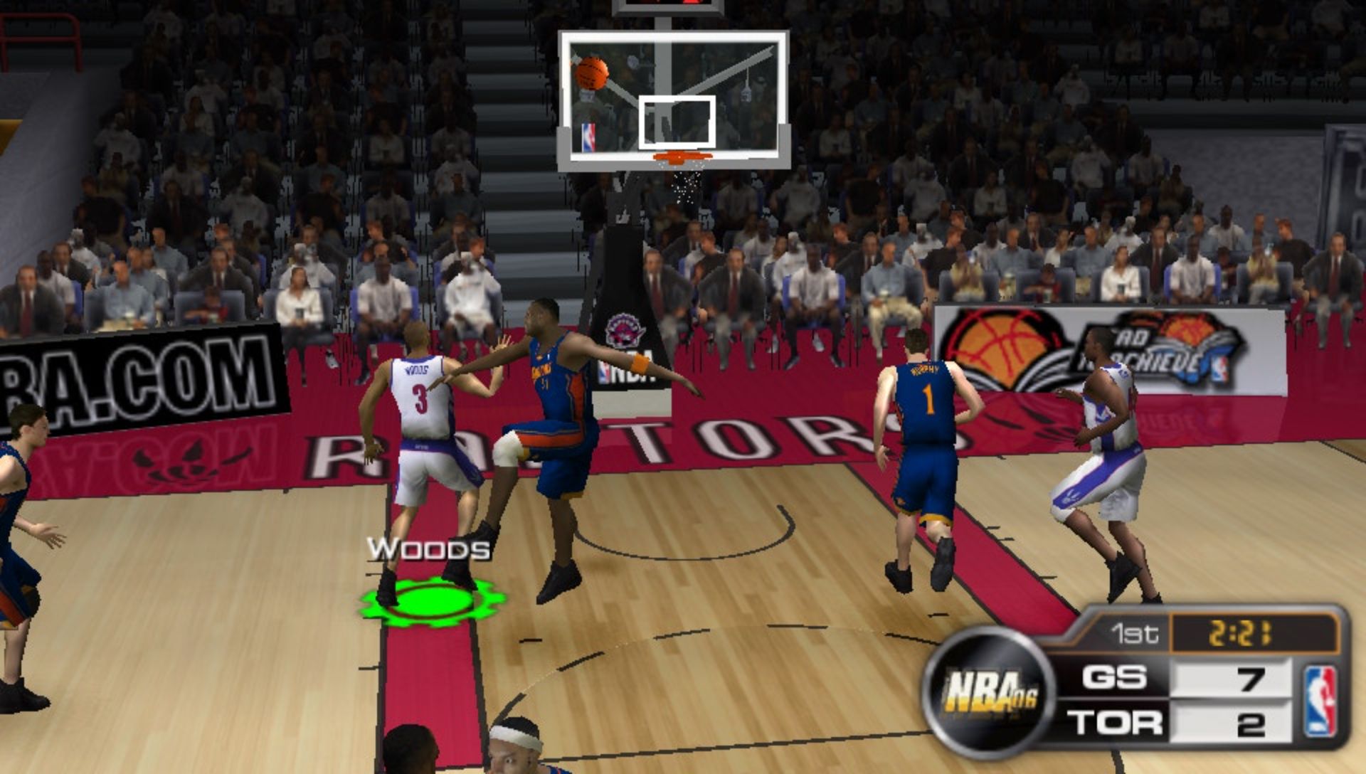 美国职业篮球联赛06PSP游戏截图第10张
