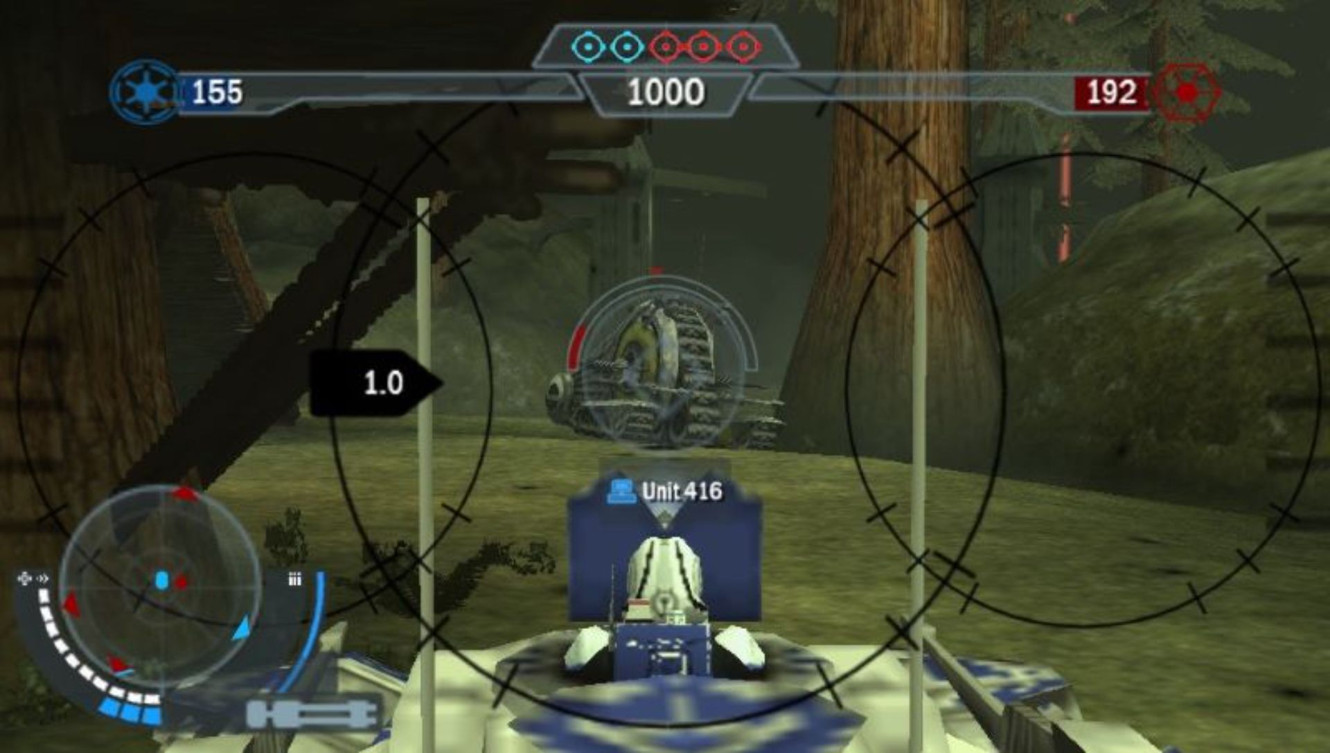 星球大战：前线（精英舰队）PSP游戏截图第20张