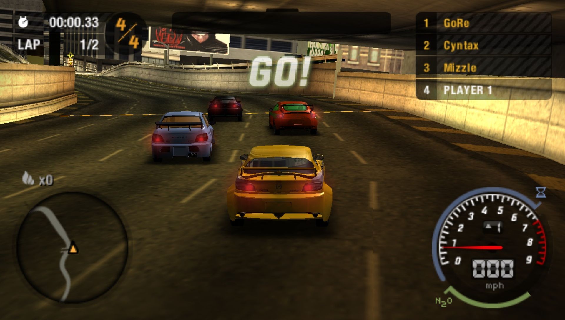 极品飞车：最高通缉PSP游戏截图第4张