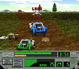 超级四轮驱动赛车SFC游戏截图第9张