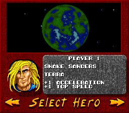 摇滚赛车SFC游戏截图第2张