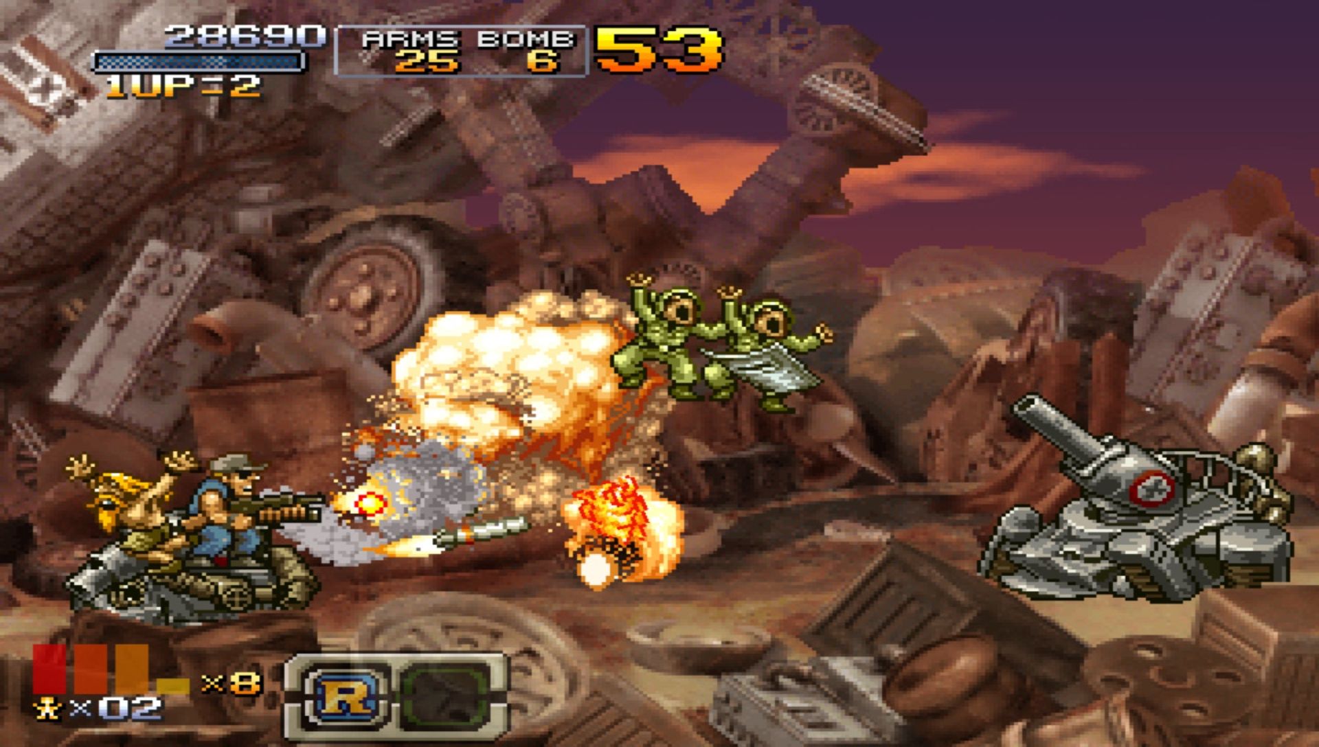 合金弹头XXPSP游戏截图第8张