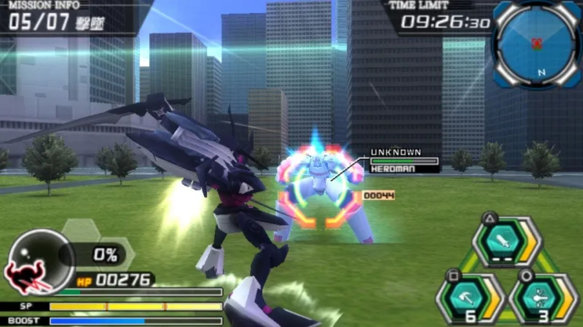 战斗机器人之魂PSP游戏截图第4张