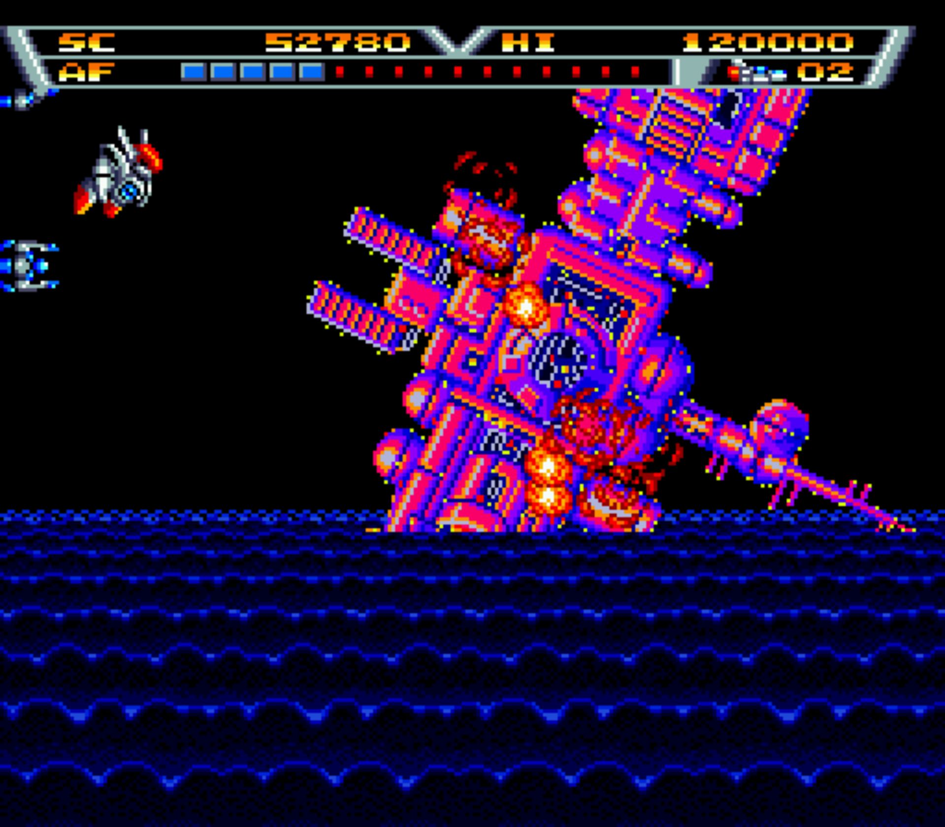 宇宙战机／空中闪光MD游戏截图第14张