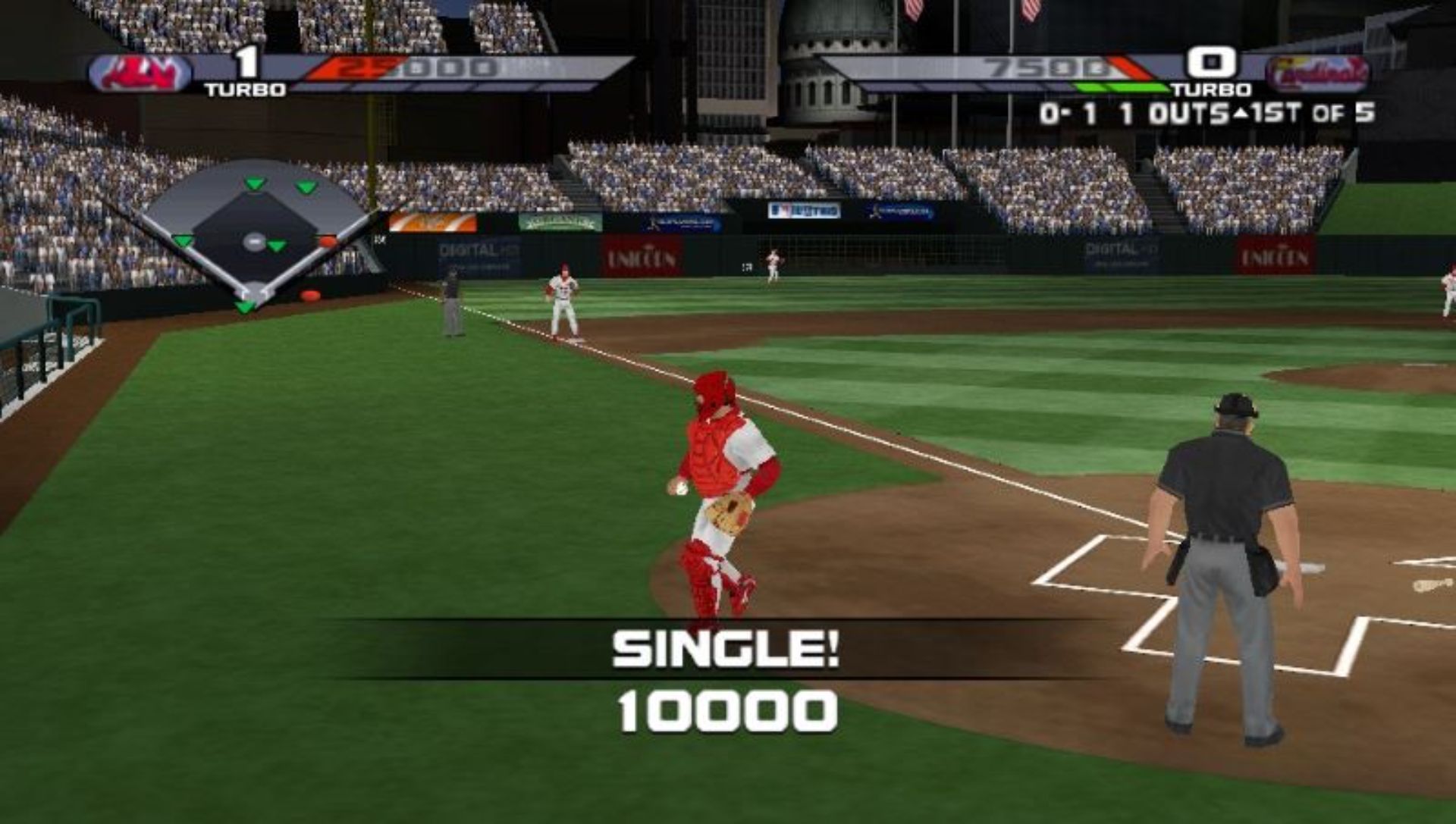 大棒球联盟PSP游戏截图第5张