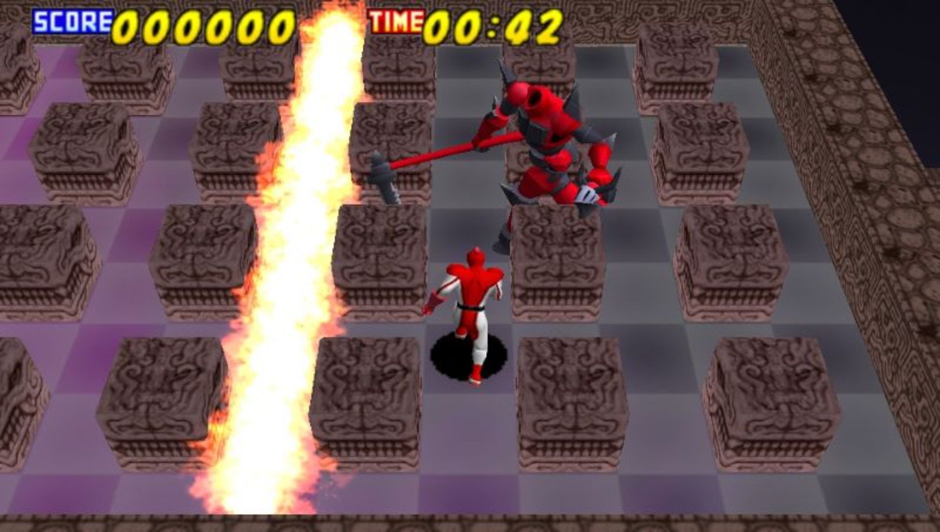 炸弹人：爆风战队PSP游戏截图第6张