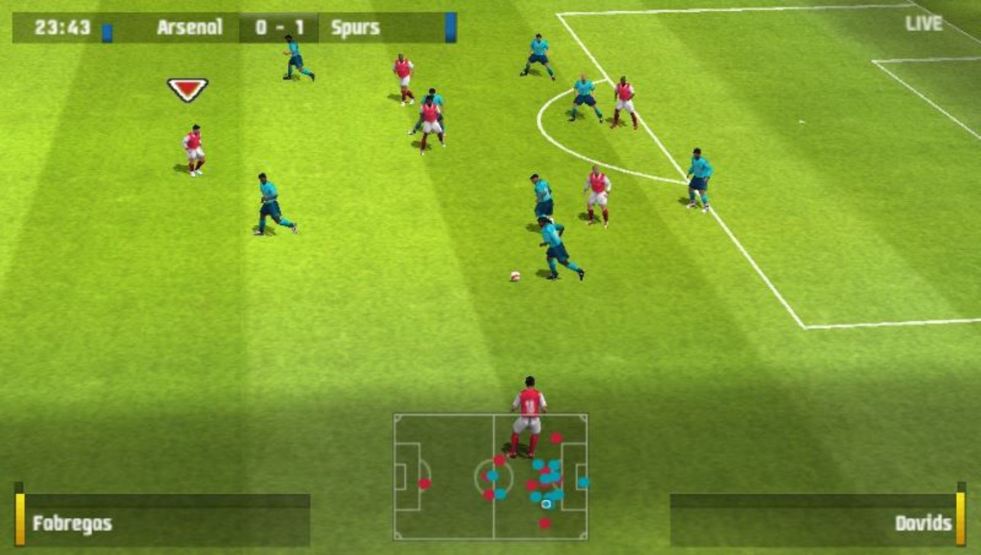 FIFA足球2007PSP游戏截图第13张