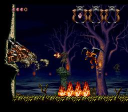 魔界村外传：纹章篇SFC游戏截图第3张