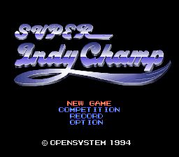 超级印第赛车SFC游戏截图第1张