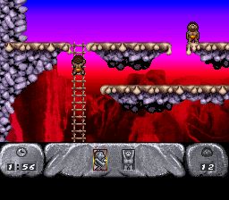 人类总动员／进化原始人SFC游戏截图第4张