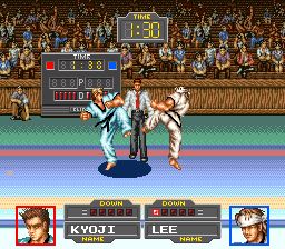 跆拳道SFC游戏截图第11张