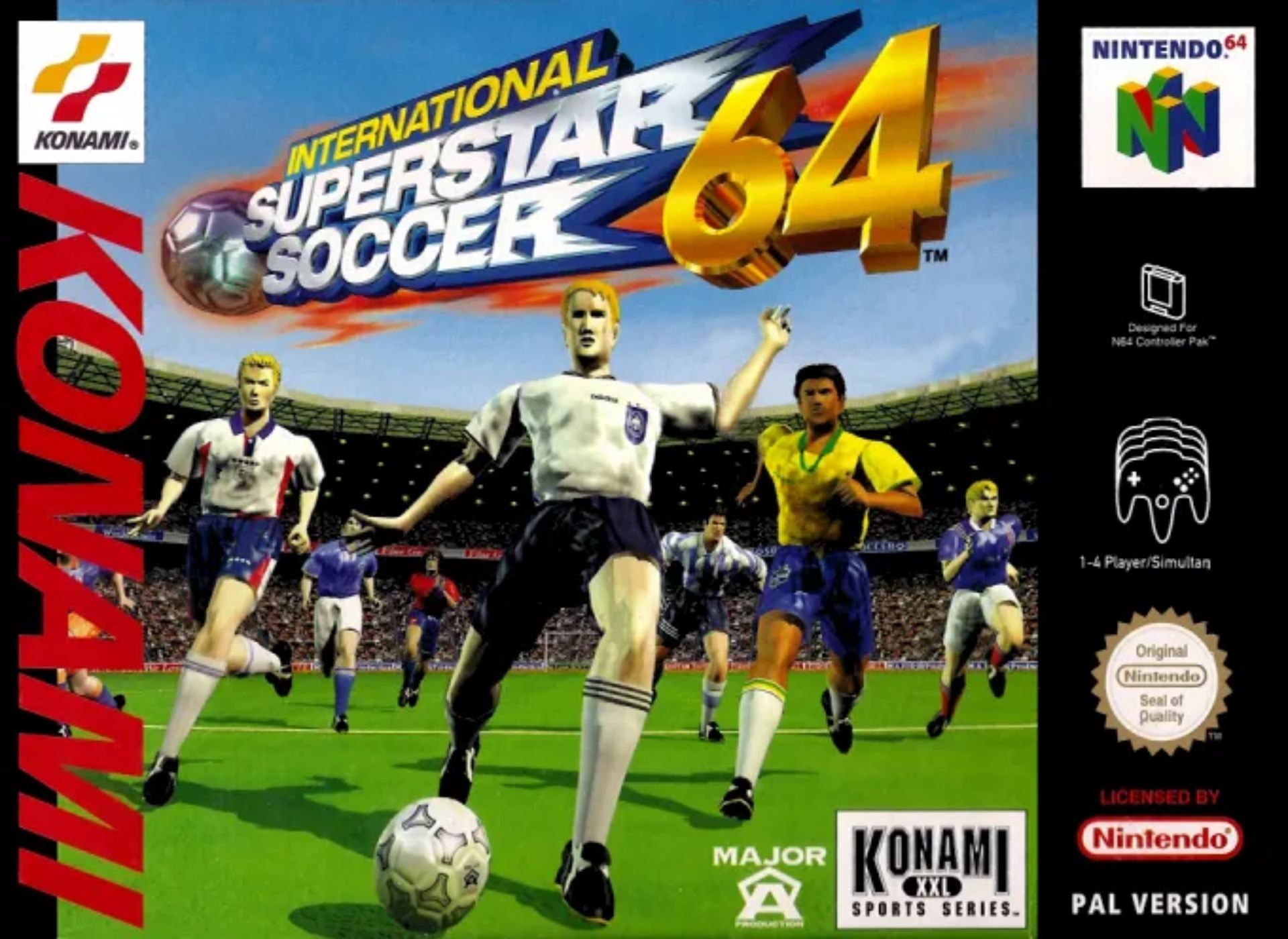 实况世界足球3N64游戏截图第2张