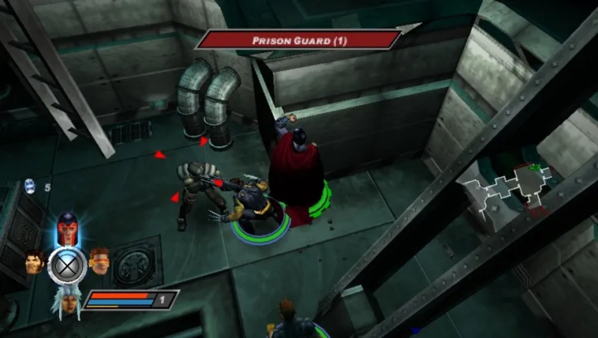 X战警传奇2：天启降临PSP游戏截图第6张