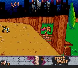 雷恩与史地皮：时间扭曲SFC游戏截图第5张