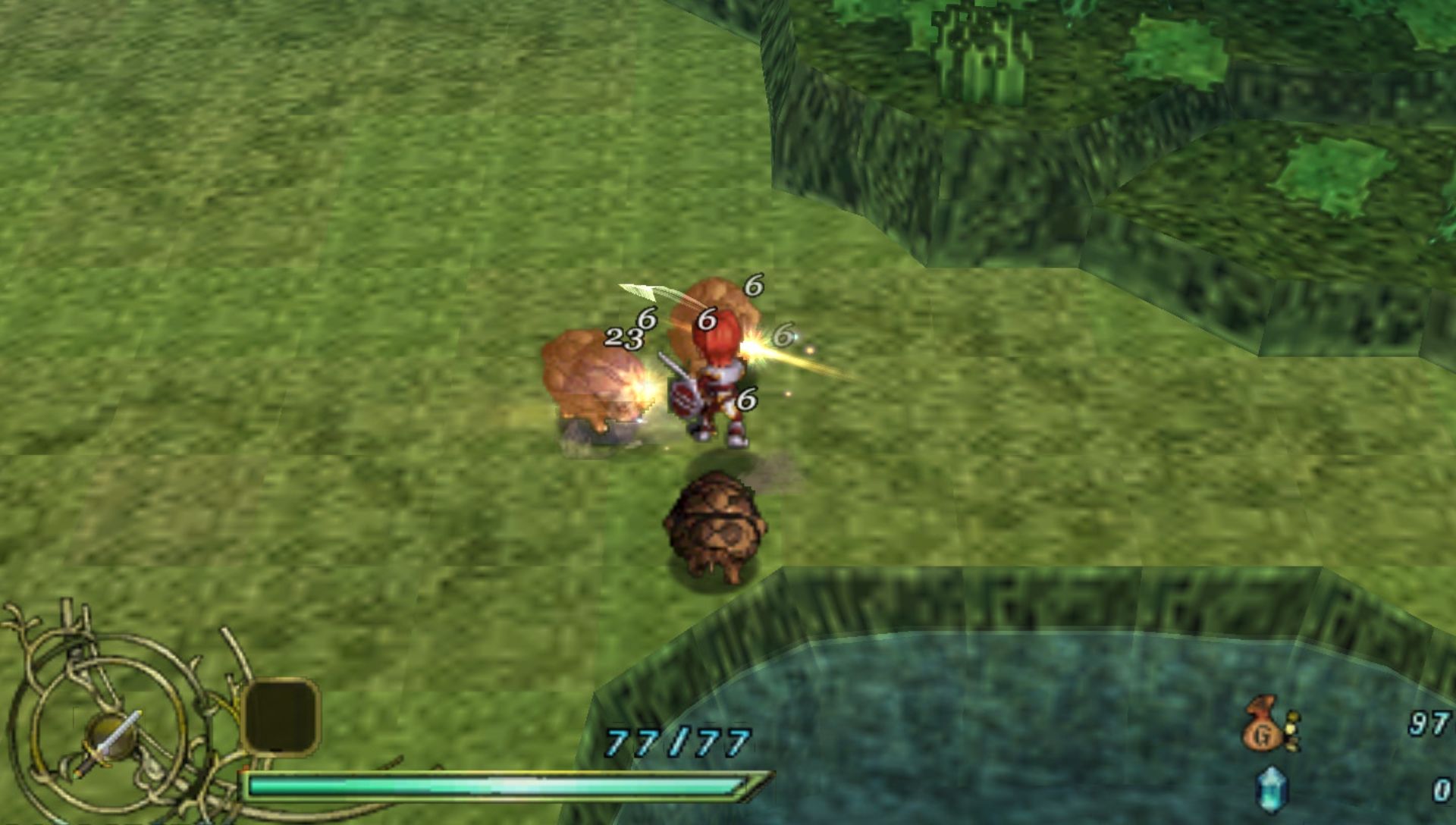 伊苏6：纳比斯汀的方舟PSP游戏截图第11张