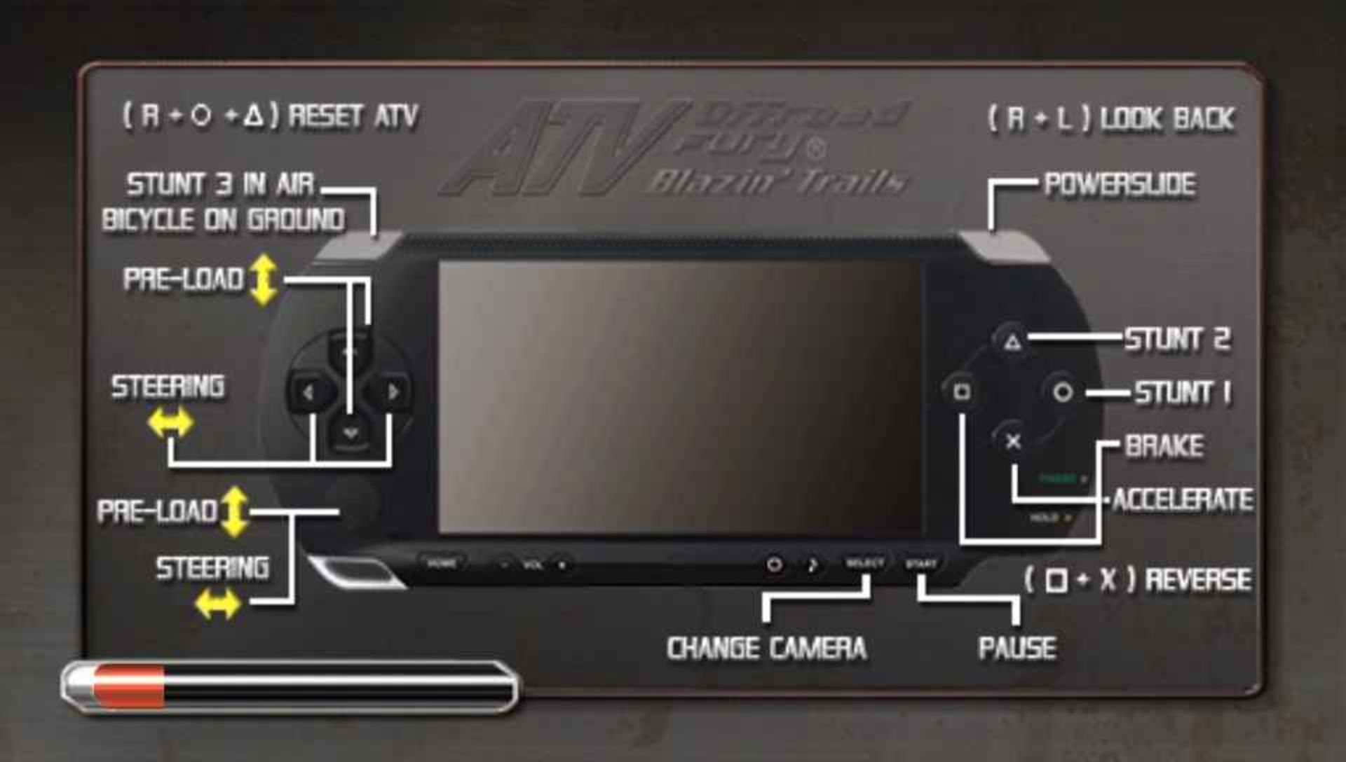 沙滩机车赛／ATV越野机车大赛PSP游戏截图第4张
