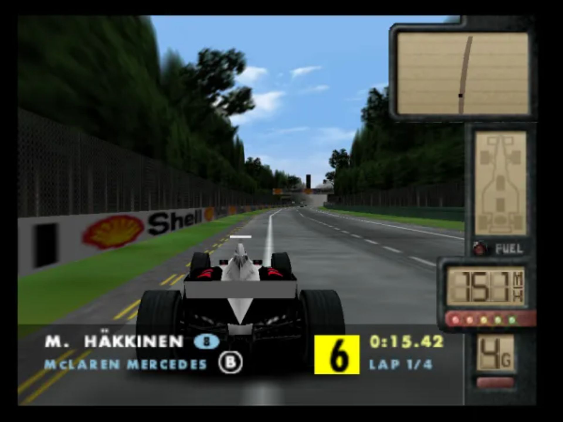 F1国际赛车大奖赛2N64游戏截图第7张