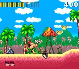 高桥名人之大冒险岛1SFC游戏截图第9张