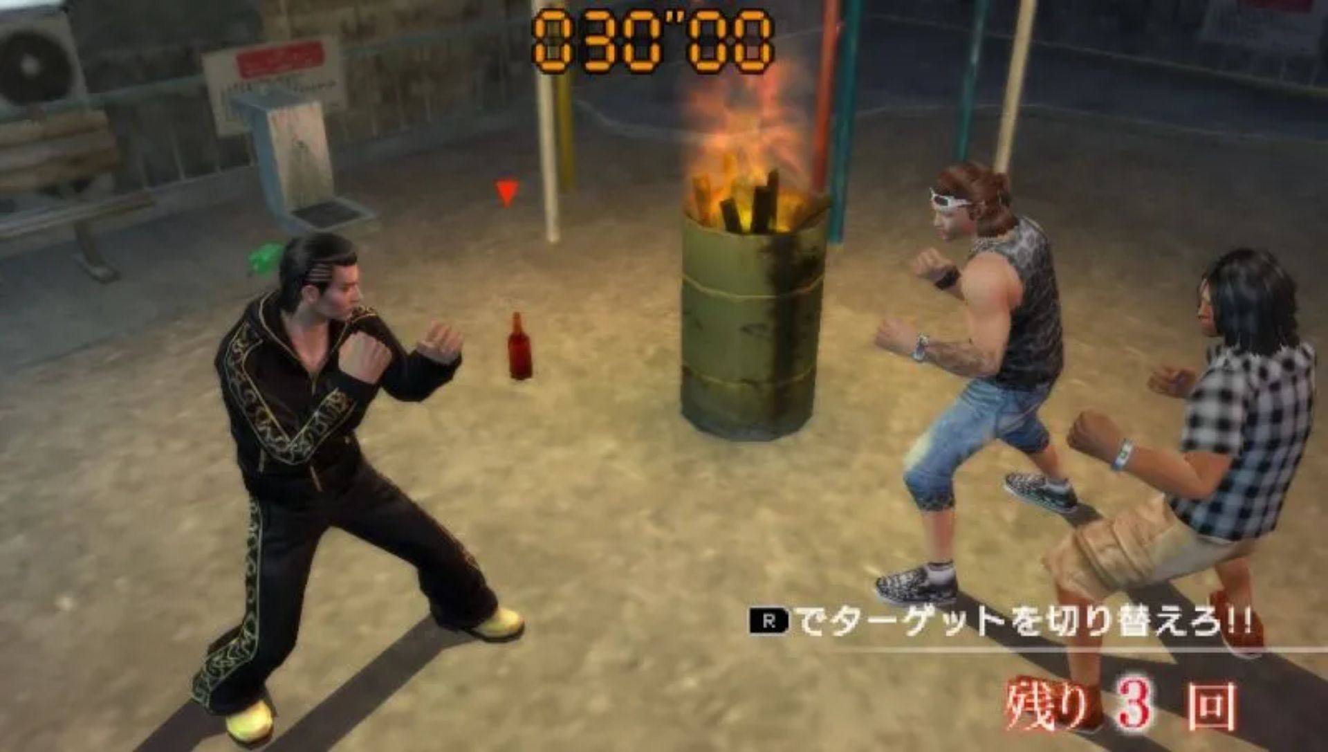 黑豹1：如龙新章PSP游戏截图第19张