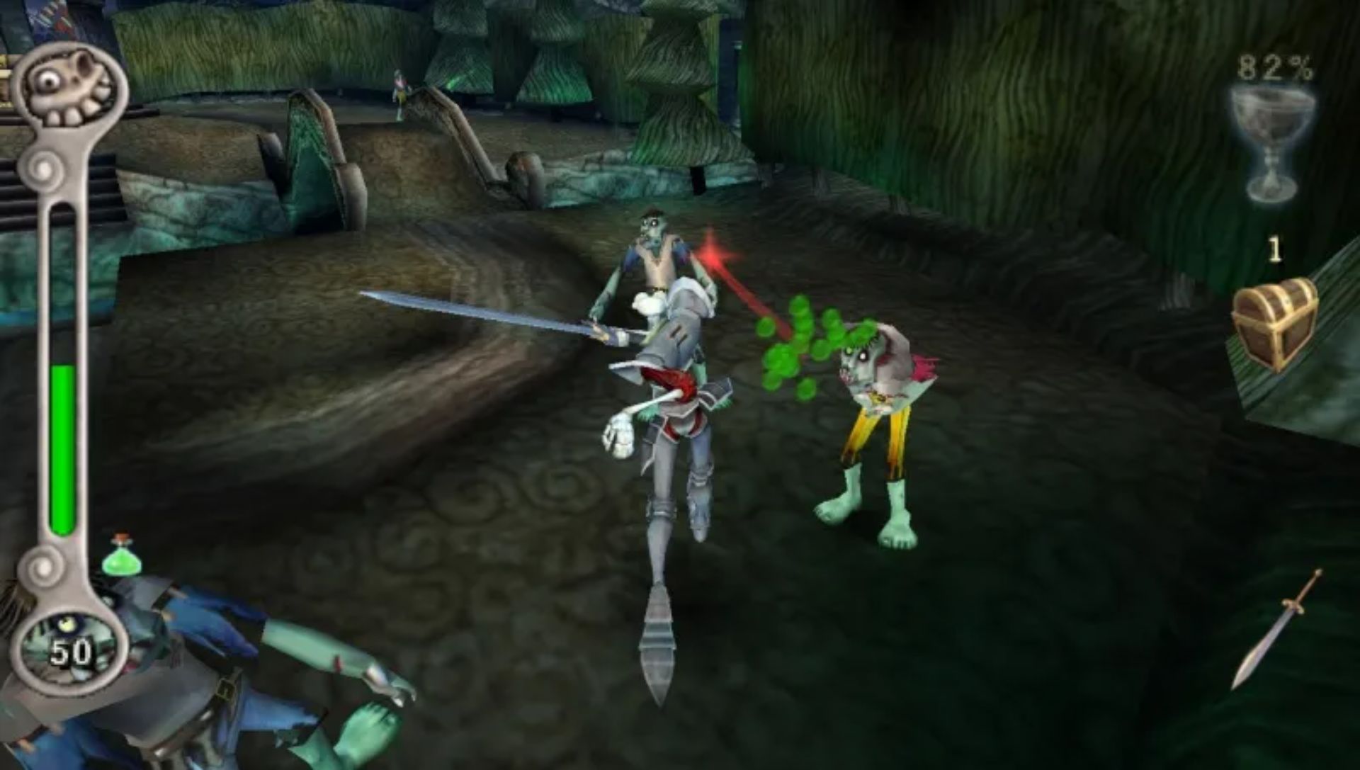 骷髅骑士：复苏PSP游戏截图第13张