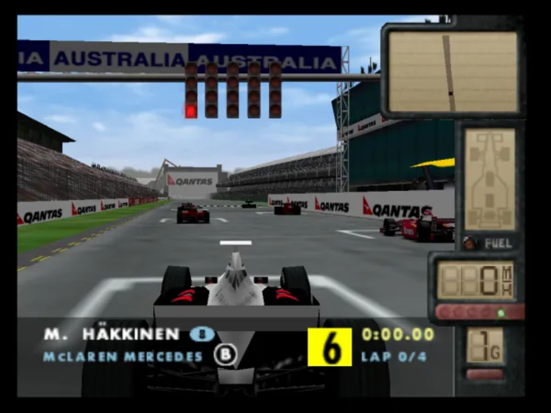 F1国际赛车大奖赛2N64游戏截图第6张