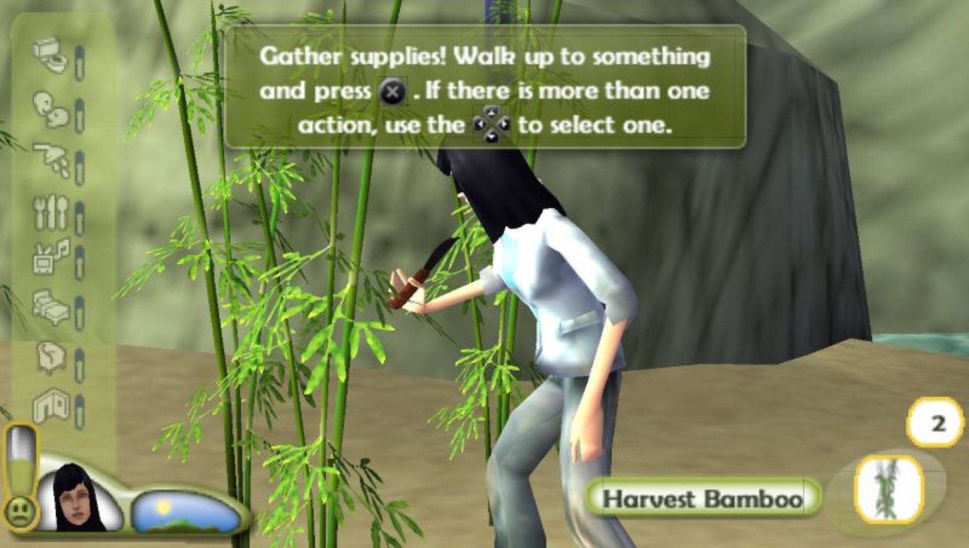 模拟人生2：生存游戏PSP游戏截图第3张