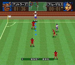 J联盟热力足球94／卡普空足球SFC游戏截图第17张