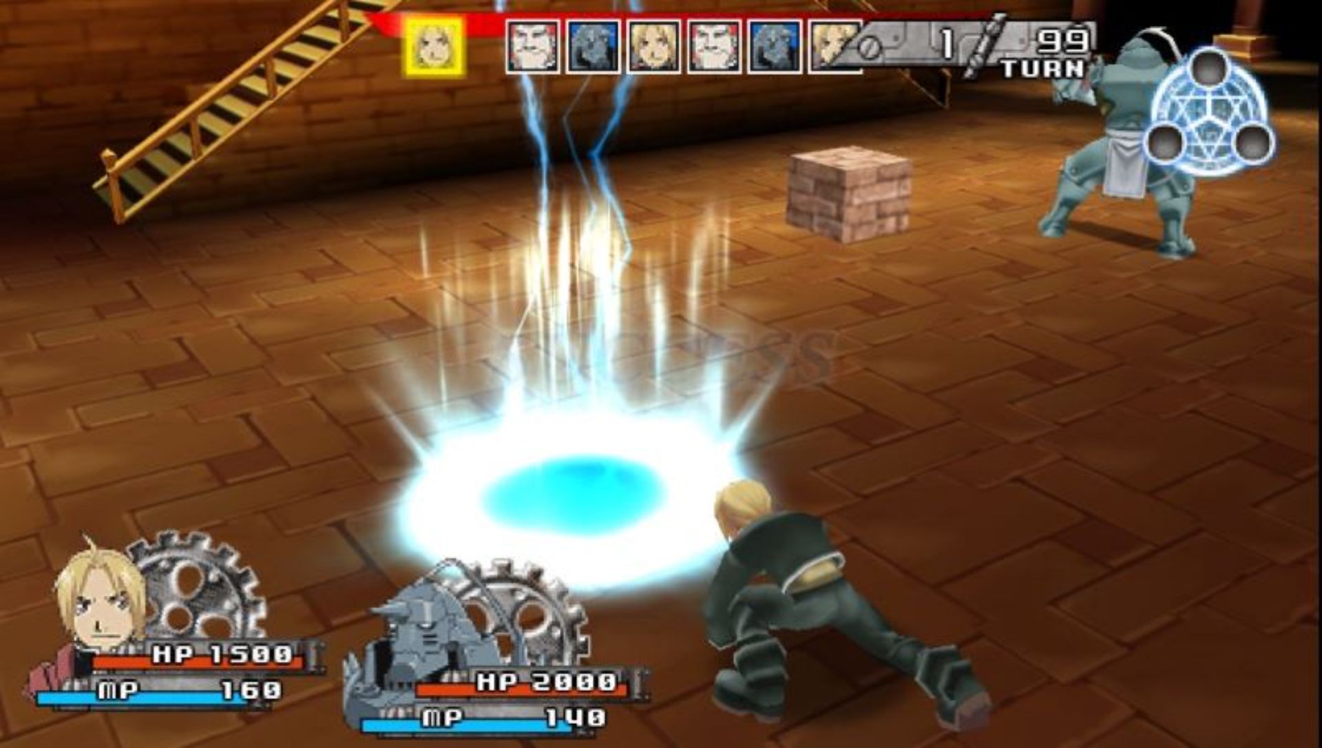 钢之炼金术师：约束之日PSP游戏截图第6张