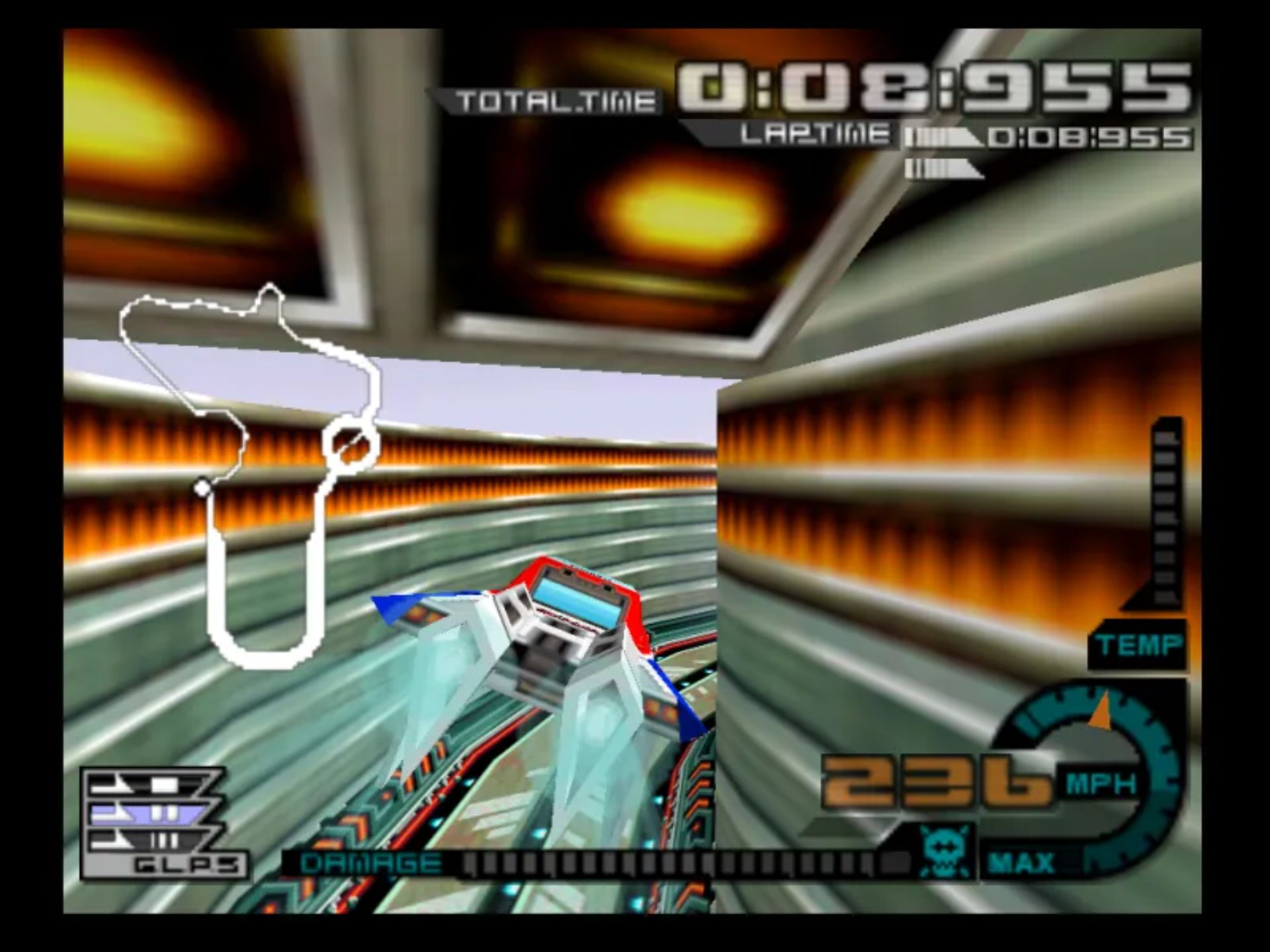 磁浮轨道车N64游戏截图第11张