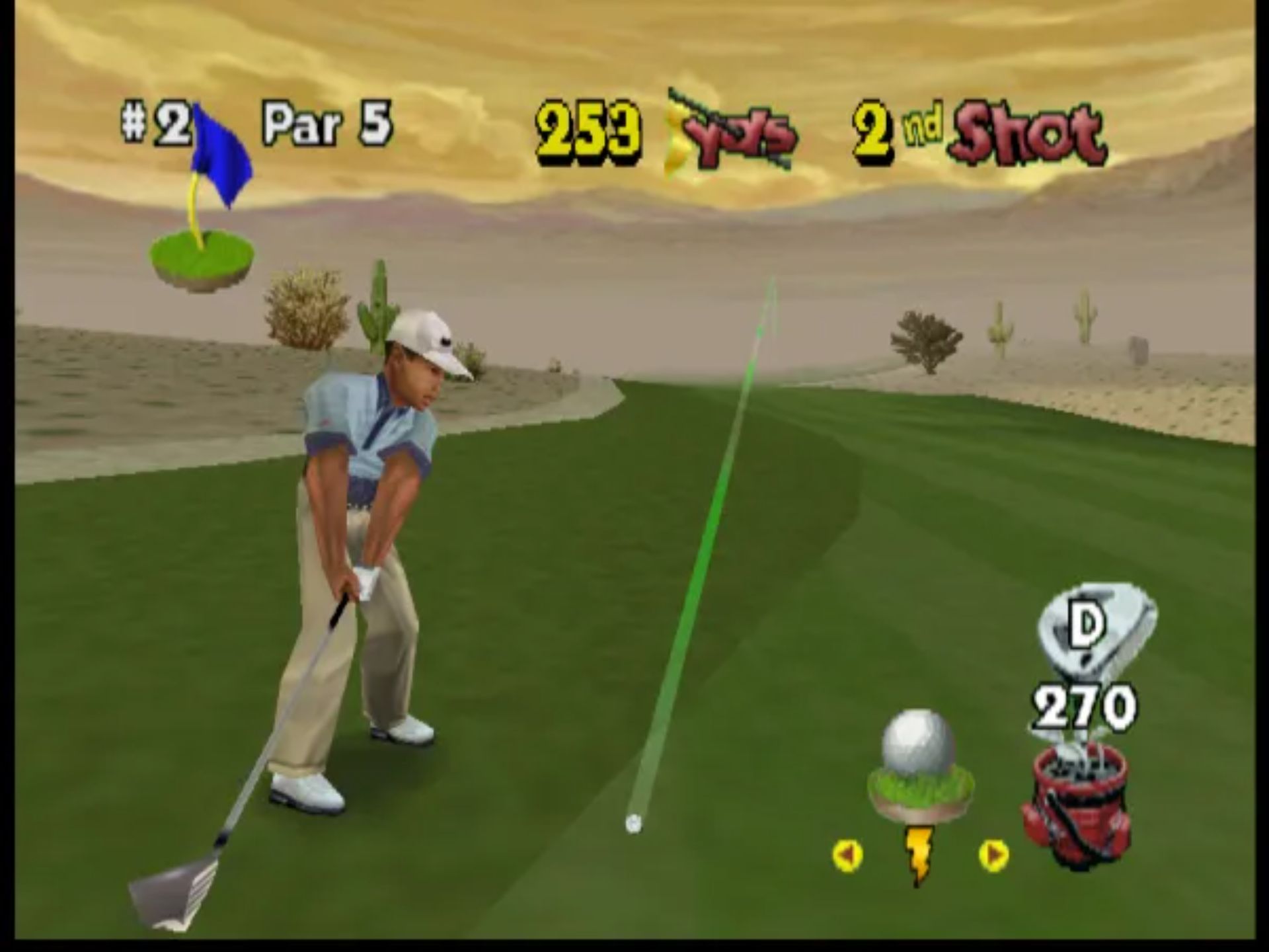 泰格伍兹高尔夫N64游戏截图第19张