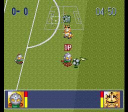 奥特联盟：燃烧！足球大决战！SFC游戏截图第10张