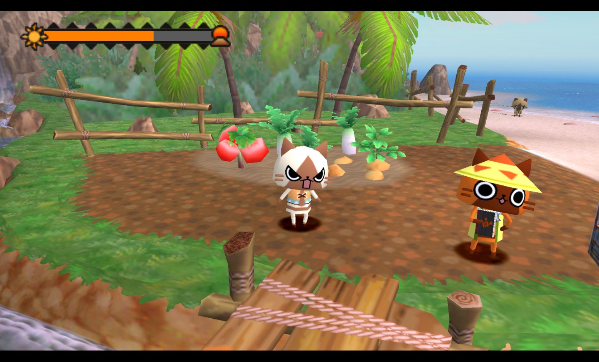 怪物猎人日记：暖洋洋的猫猫村PSP游戏截图第17张